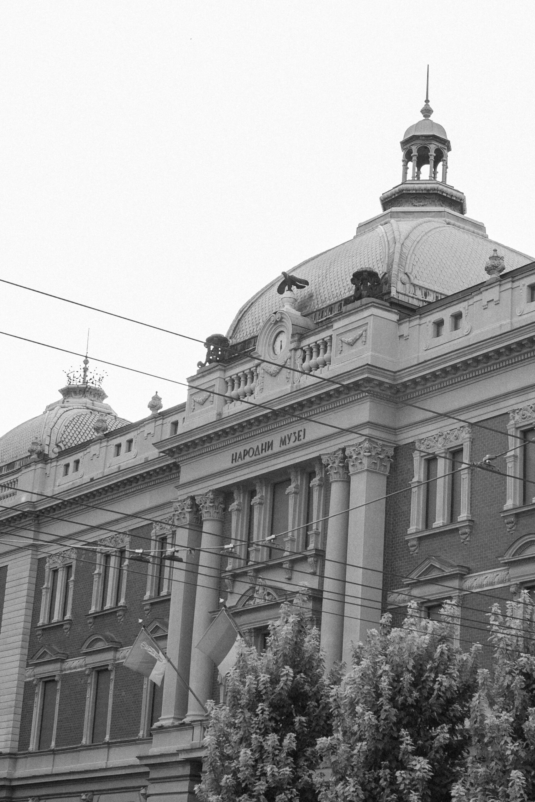 Planning a Surprise Proposal? Why You Need an Engagement Photographer in Belgrade 12 Photo of the front facade of The National Museum of Serbia