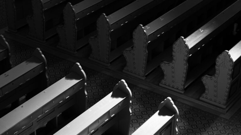 Interior details of the Sinagogue in Subotica, Serbia